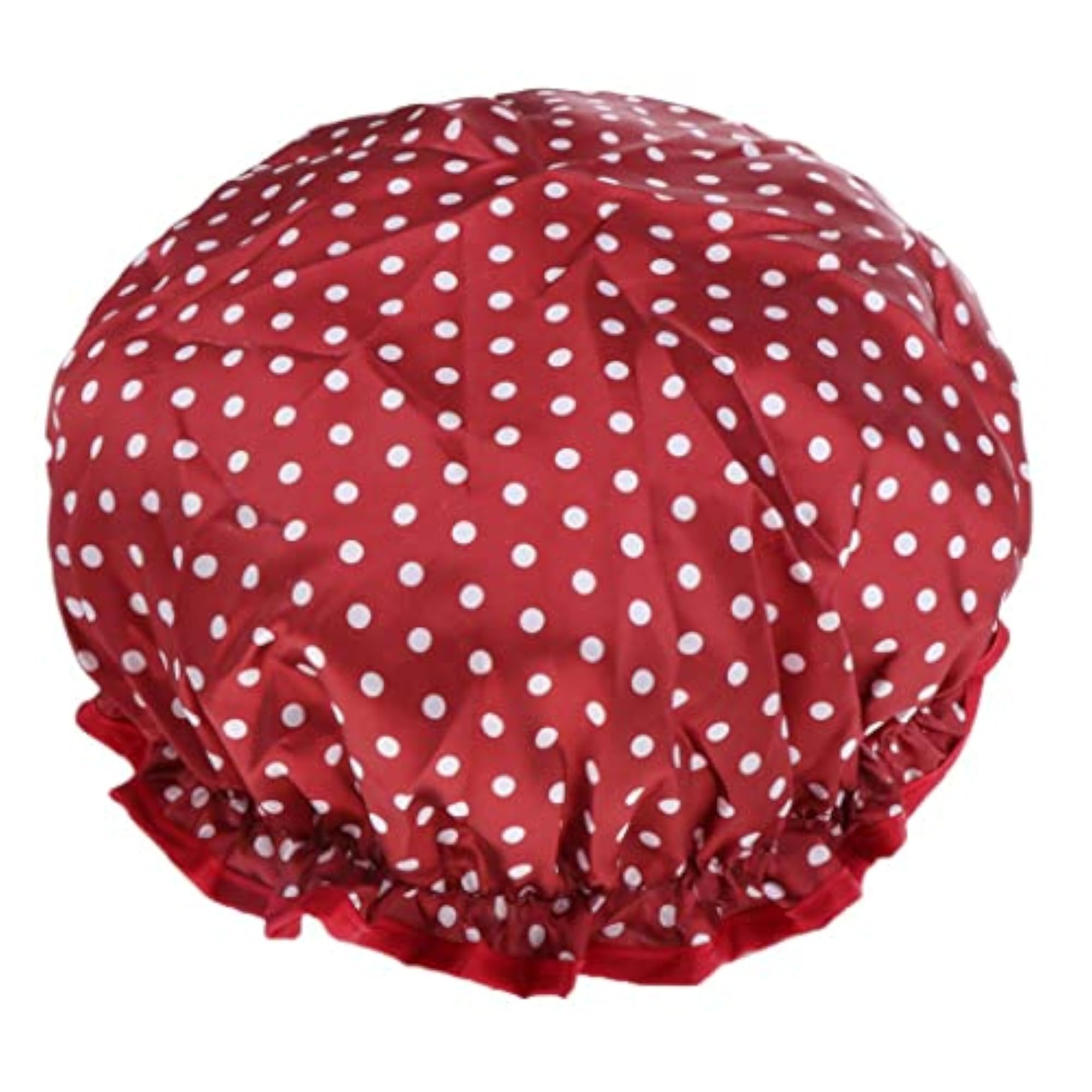 Waterproof Double Layer Shower Cap for Hair Protection